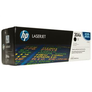 HP 304A Color LaserJet CC530A Black Print Cartridge